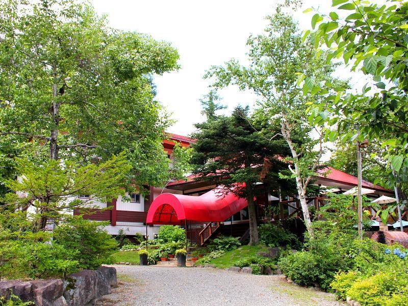 Pension Belleneige 白馬村 エクステリア 写真